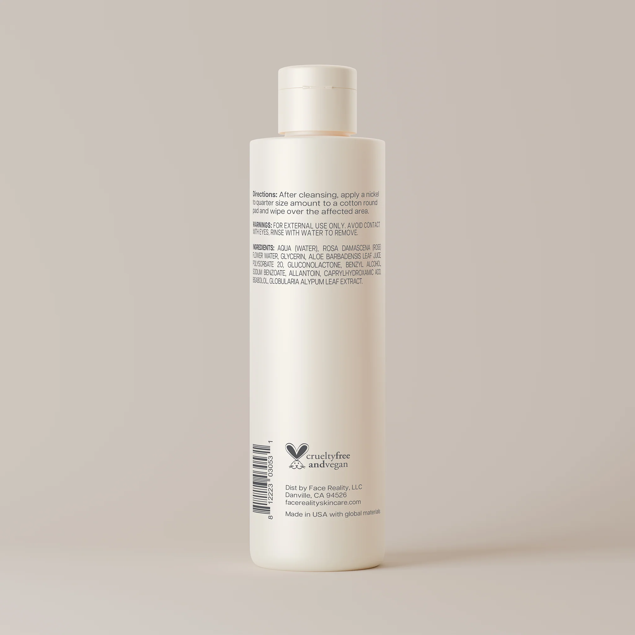 Calming toner